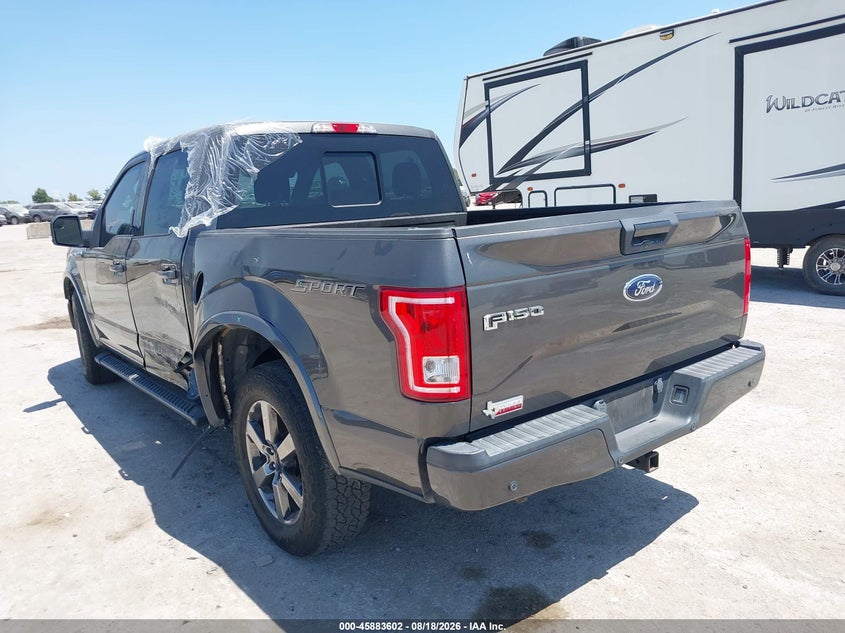 2017 FORD F-150 PICKUP 5.0L V8 FI DOHC 32V NF4