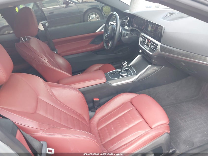 2022 BMW 4ER COUPE 2.0L I-4 DI, DOHC, VVT, TURBO, PREMIUM , 255HP