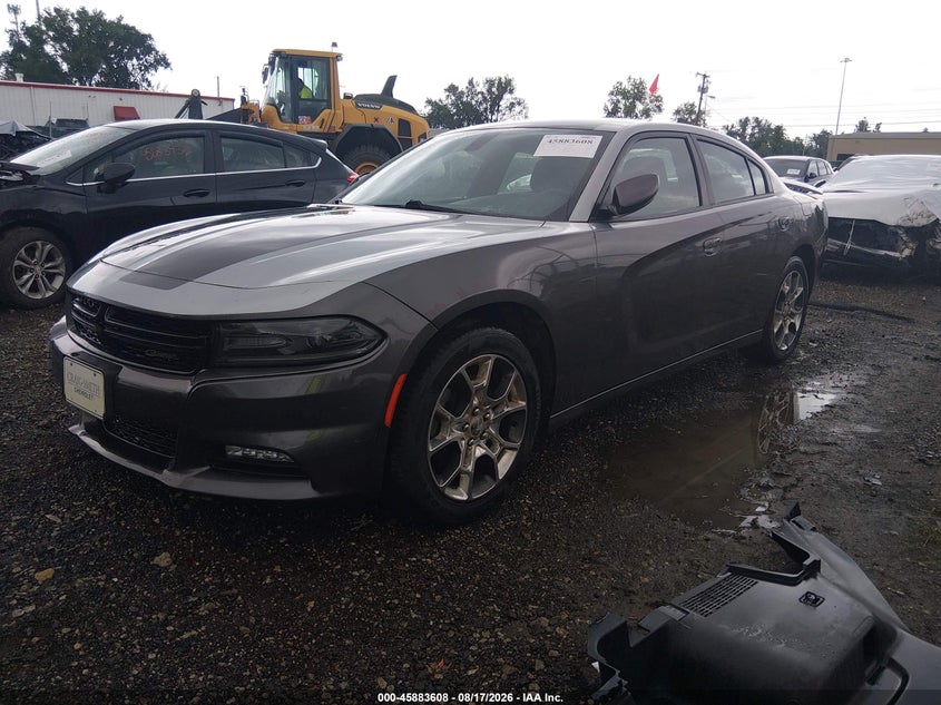 2015 DODGE CHARGER auction photo 2