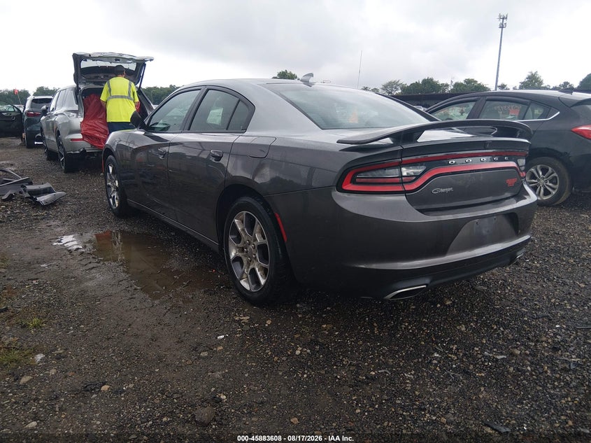 2015 DODGE CHARGER auction photo 3