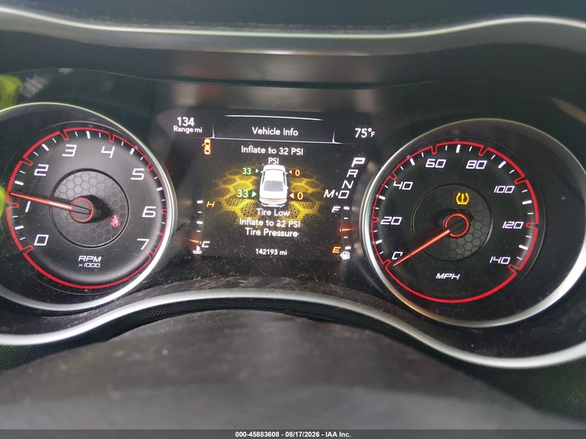 2015 DODGE CHARGER auction photo 7