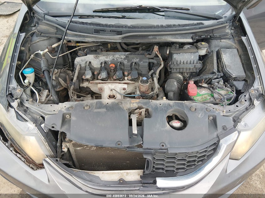 2013 HONDA CIVIC SEDAN 1.8L I-4 VVT, 140HP