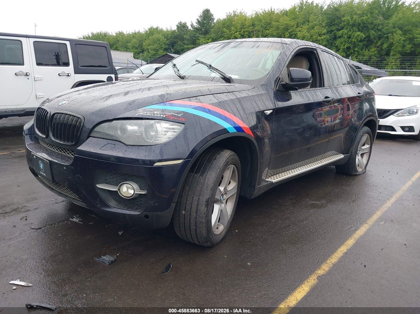 2011 BMW X6, Обычный износ, IAAI, VIN 5UXFG2C51BLX08234 — фото 2