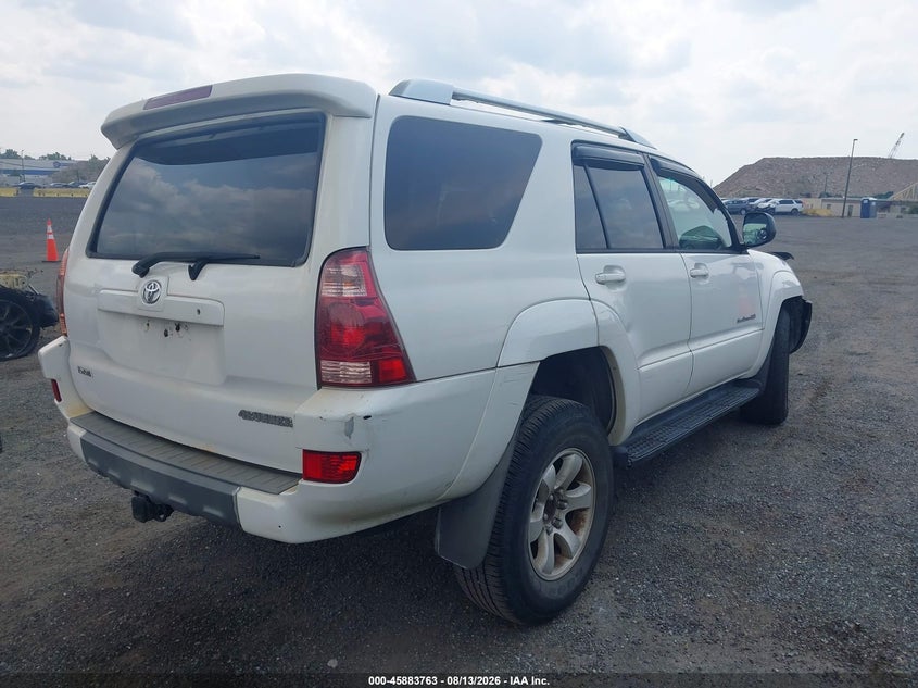2004 TOYOTA 4RUNNER SPORT UTILITY VEHICLE 4.0L V-6 DOHC, VVT, 245HP