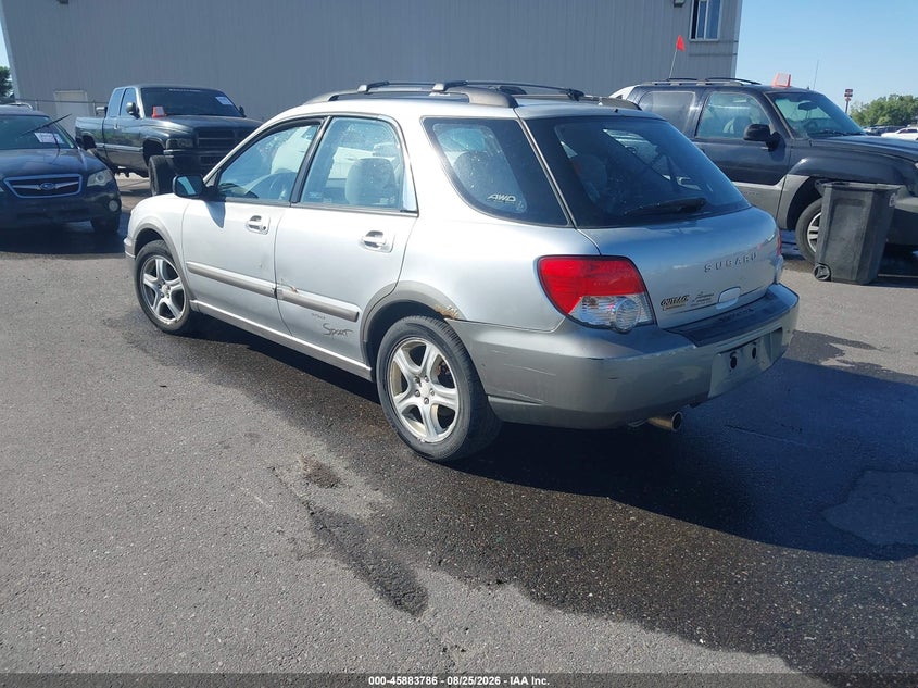 2004 SUBARU IMPREZA WAGON 2.5L H-4 165HP