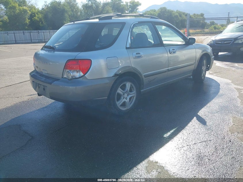 2004 SUBARU IMPREZA WAGON 2.5L H-4 165HP