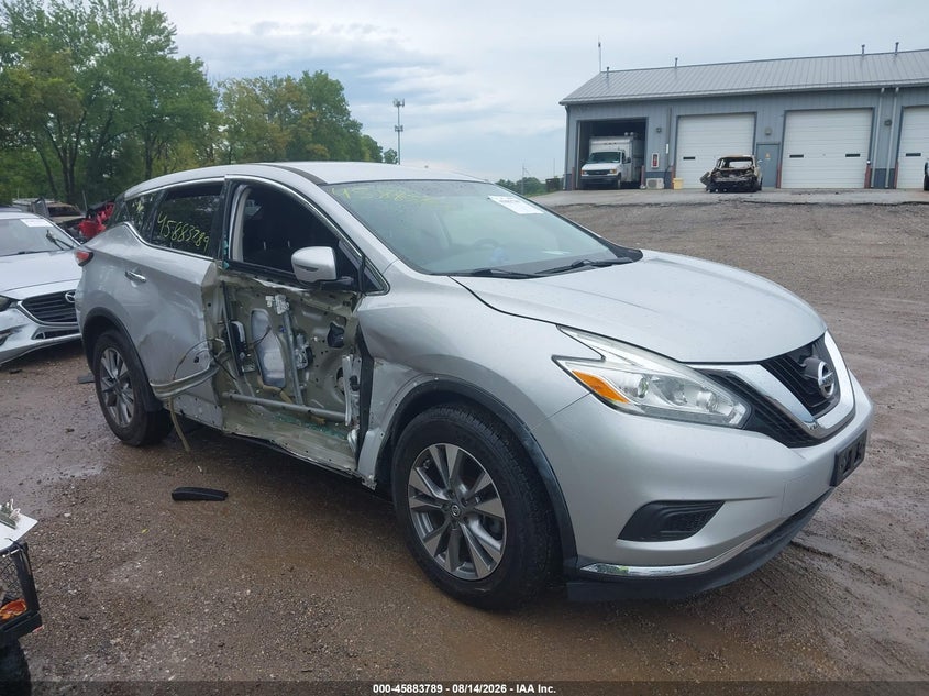 Vin: 5n1az2mh5gn119693, lot: 46382823, nissan murano platinum/s/sl/sv 20161