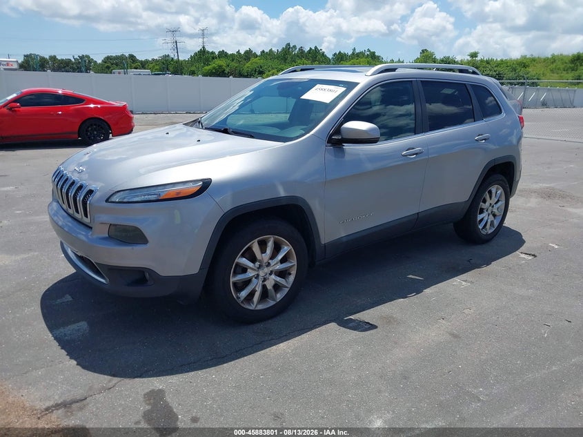 2014 JEEP CHEROKEE auction photo 2