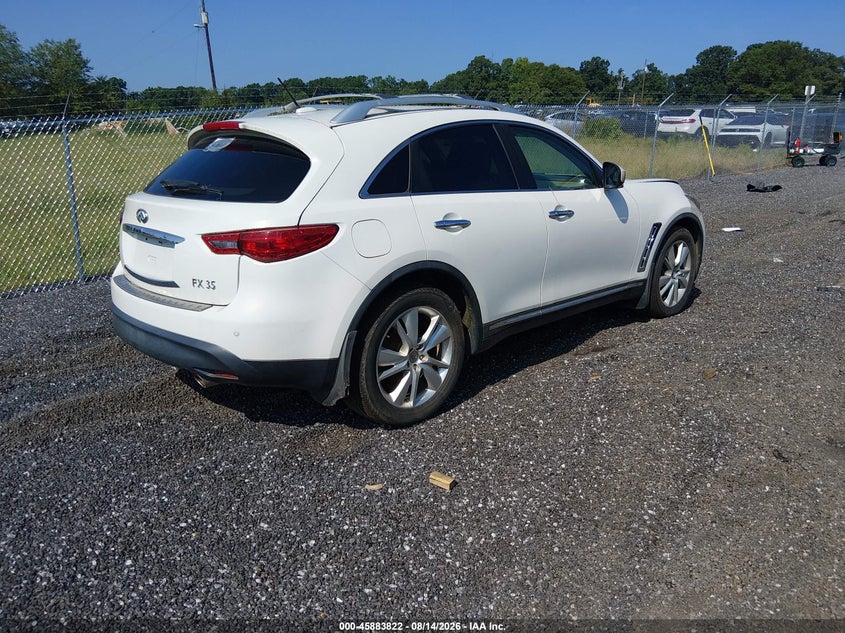 2012 INFINITI FX35 auction photo 4