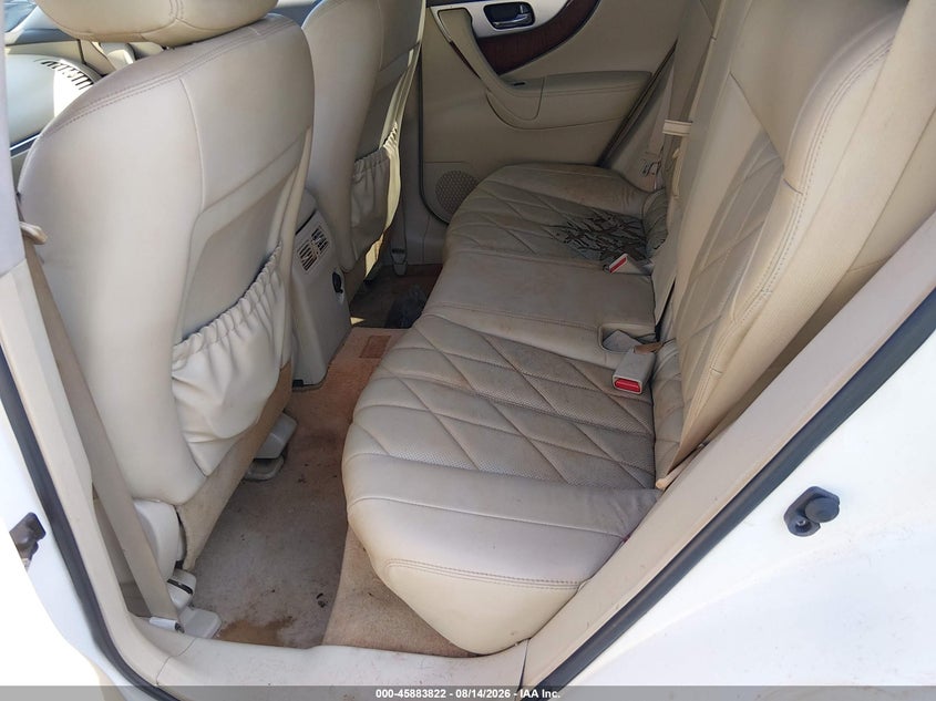 2012 INFINITI FX35 auction photo 8