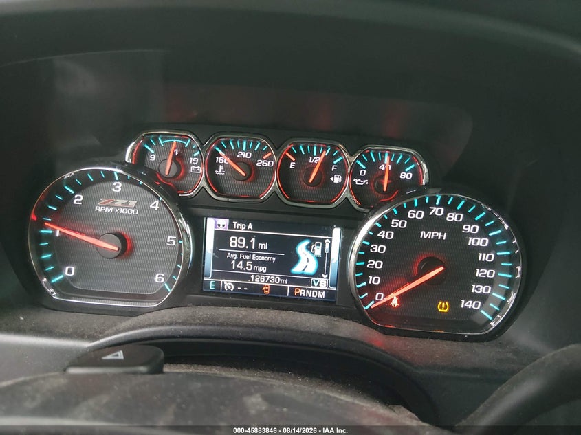 2016 CHEVROLET SILVERADO 1500 auction photo 7