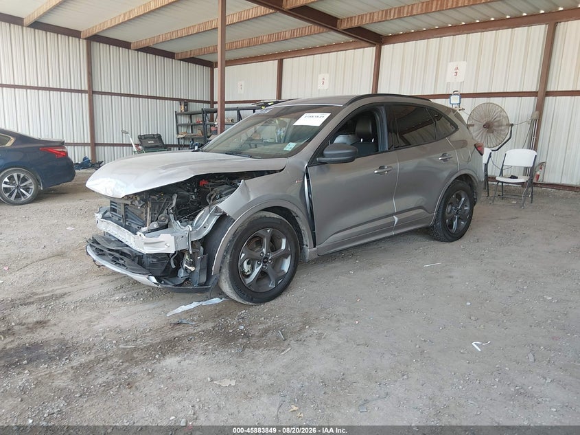 2024 Ford Escape, Front End, IAAI, VIN 1FMCU0MN0RUA53600 — photo 2