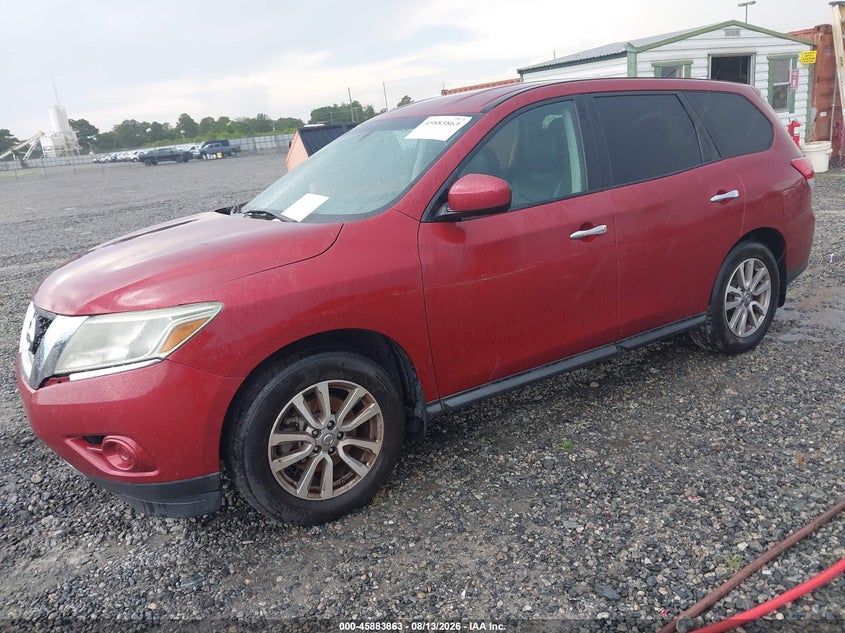 2015 NISSAN PATHFINDER SPORT UTILITY VEHICLE 3.5L V-6 DOHC, VVT, 260HP