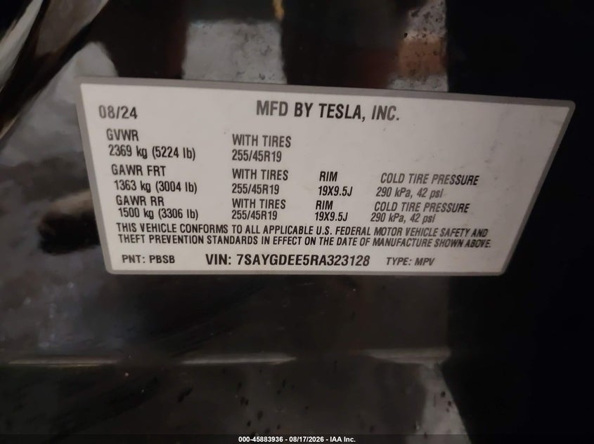 TESLA MODEL Y - zdjęcie 9