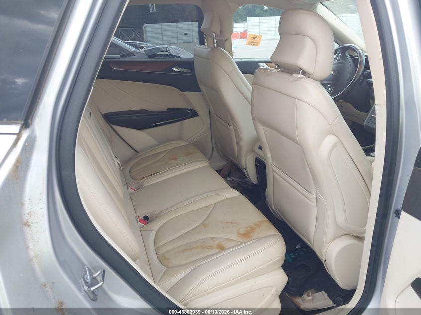 2015 LINCOLN MKC auction photo 8