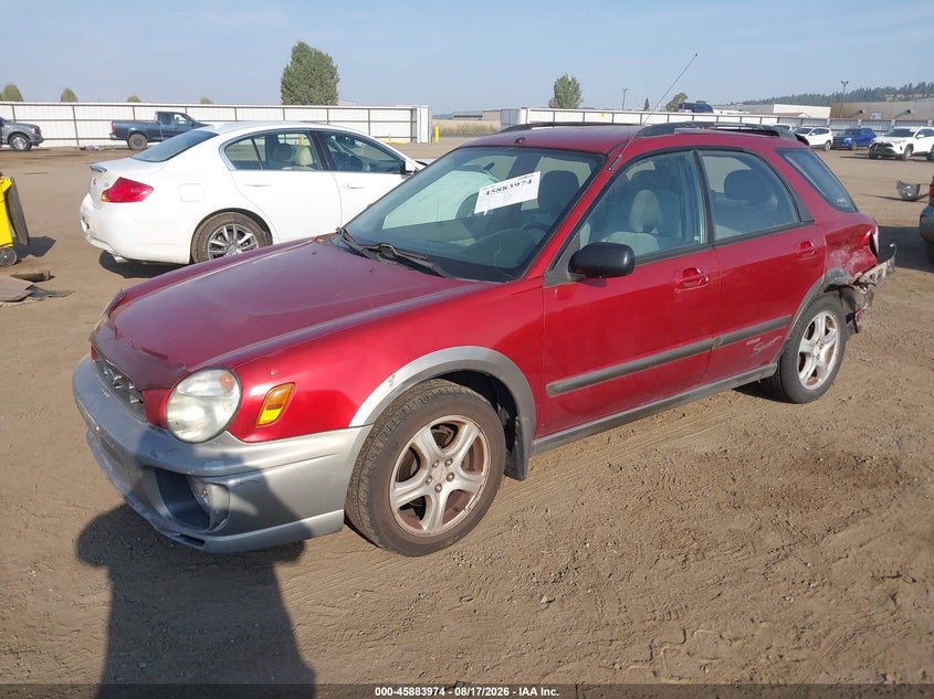 2002 SUBARU IMPREZA OUTBACK SPORT auction photo 2