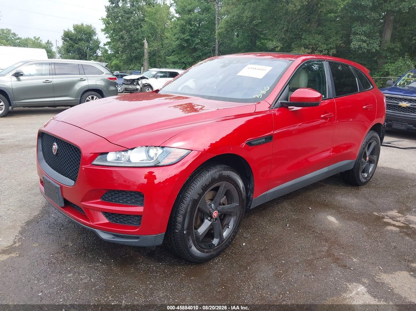 2020 Jaguar F-Pace, Удар сзади, IAAI, VIN SADCJ2FX5LA630190 — фото 2