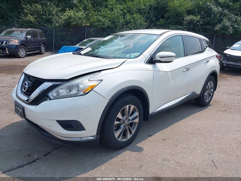 2016 NISSAN MURANO auction photo 2