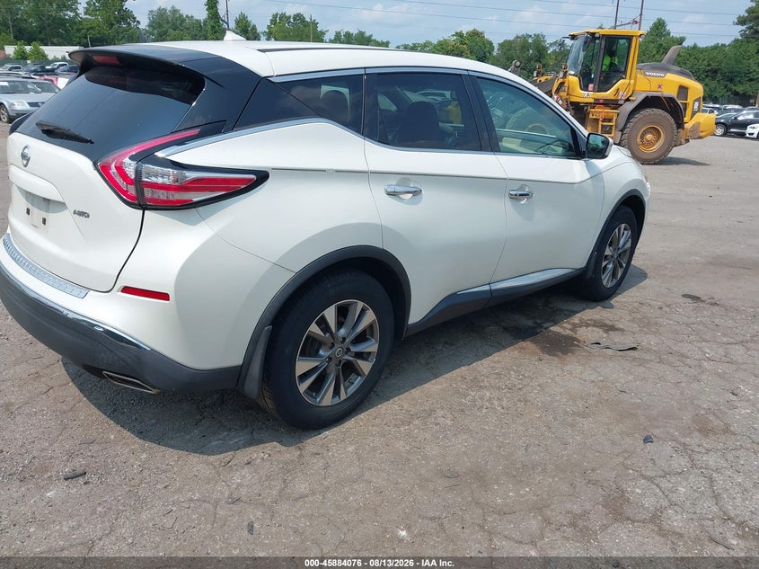 2016 NISSAN MURANO auction photo 4