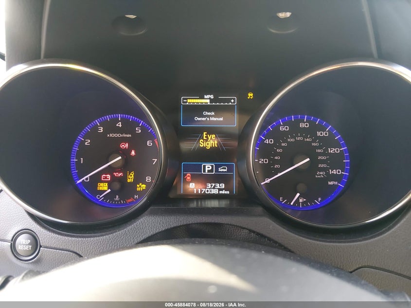 SUBARU OUTBACK 2017 VIN 4S4BSAFC4H3242113