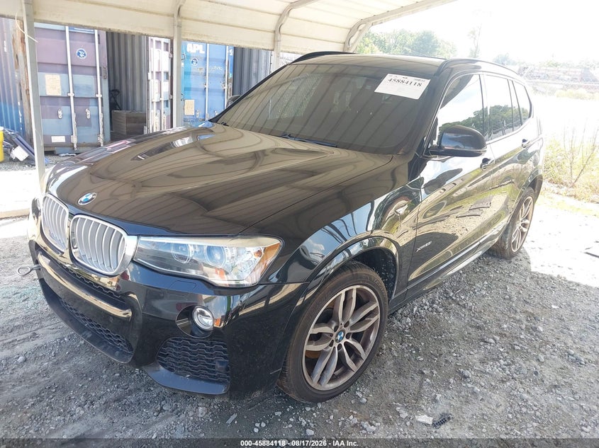 2016 BMW X3, Unknown, IAAI, VIN 5UXWX9C51G0D90975 — photo 2