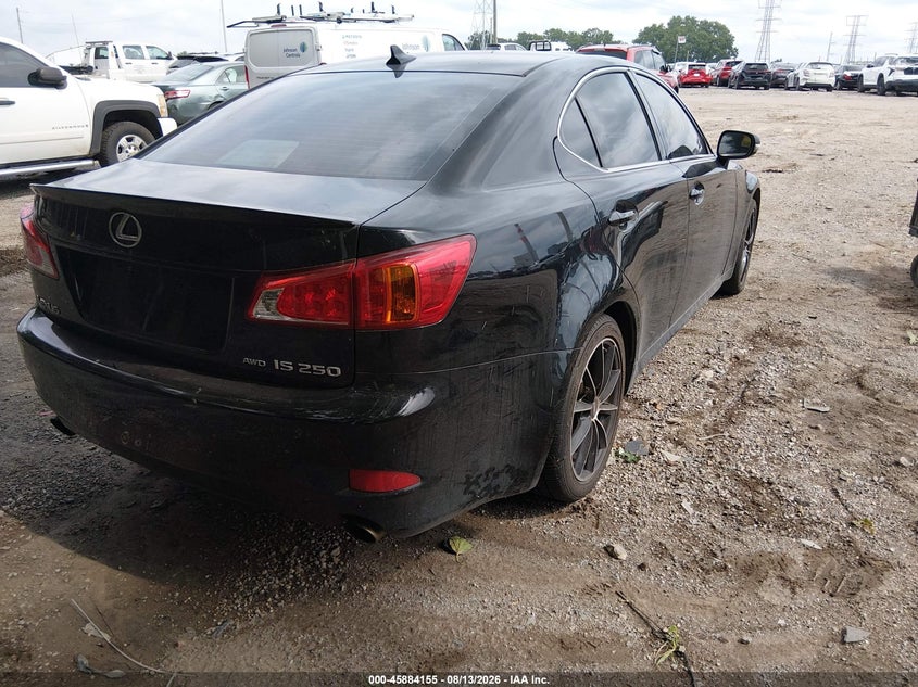 2009 LEXUS IS 250 auction photo 4