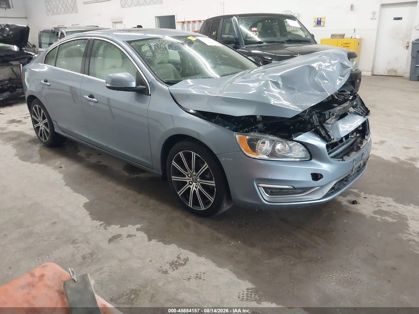 2017 Volvo S60 Inscription T5, Перёд, IAAI, VIN LYV402TK0HB145497