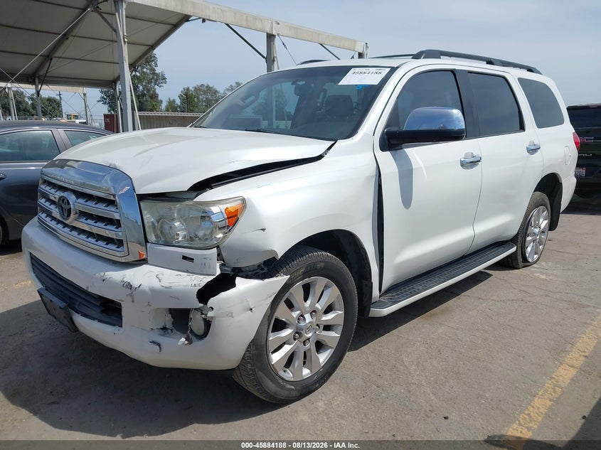 Vin: 5tdyy5g15cs041183, lot: 46383222, toyota sequoia platinum 5.7l v8 20122
