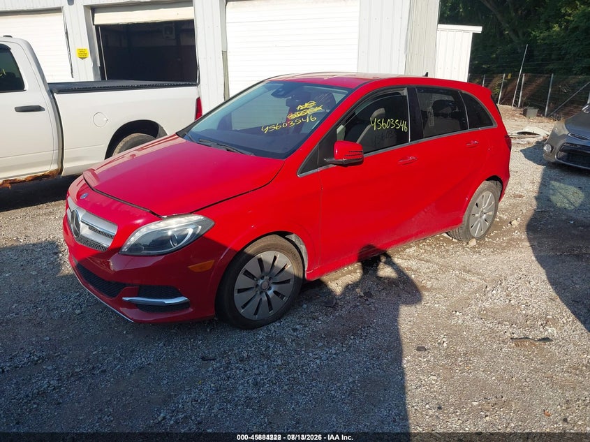 2016 MERCEDES-BENZ B 250E auction photo 2