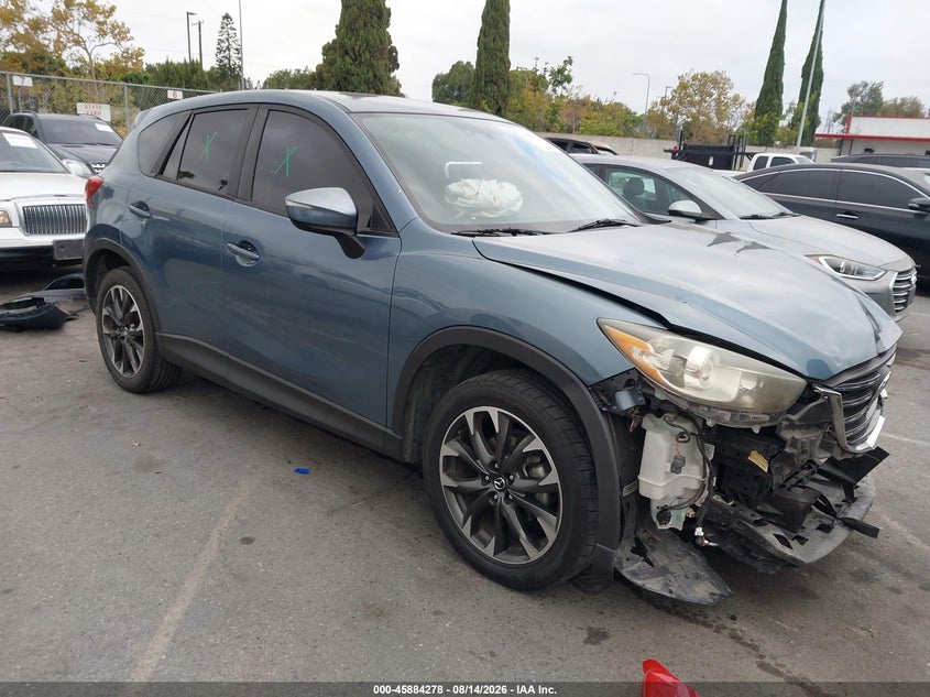 Vin: jm3ke2dy8g0818213, lot: 46383312, mazda cx-5 grand touring 2016 img_1