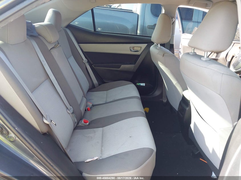 2019 TOYOTA COROLLA SEDAN 1.8L I-4 DOHC, VVT, 132HP