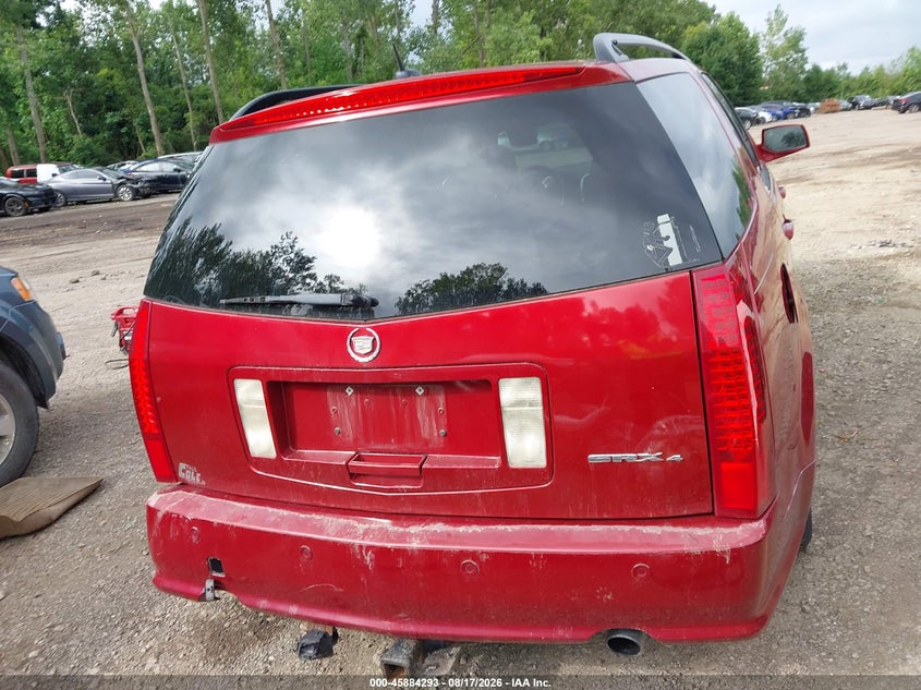 CADILLAC SRX 2008 VIN 1GYEE637180103324