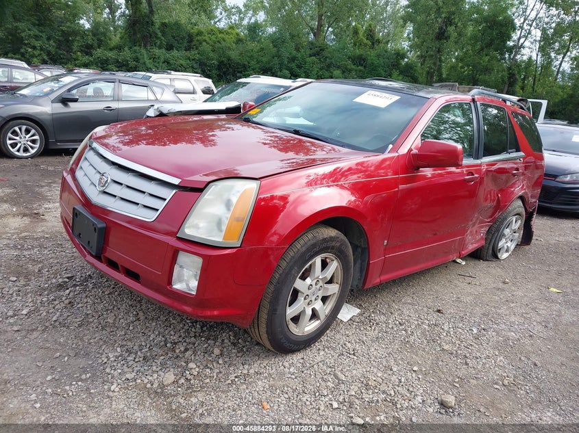 CADILLAC SRX 2008 VIN 1GYEE637180103324