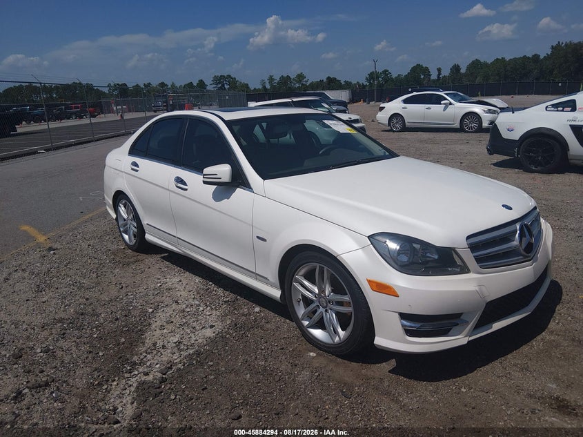 2012 MERCEDES-BENZ C 250 auction photo 1