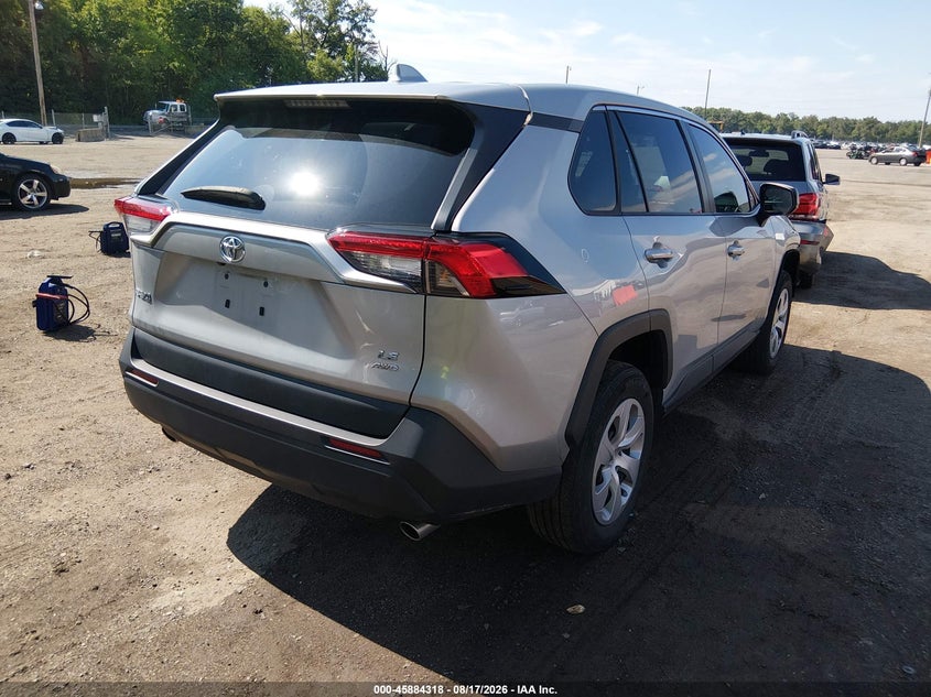 Vin: 2t3f1rfv8pw362954, lot: 46383352, toyota rav4 le 20234
