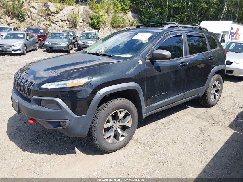 2015 Jeep Cherokee, Right Front, IAAI, VIN 1C4PJMBB0FW776278 — photo 2
