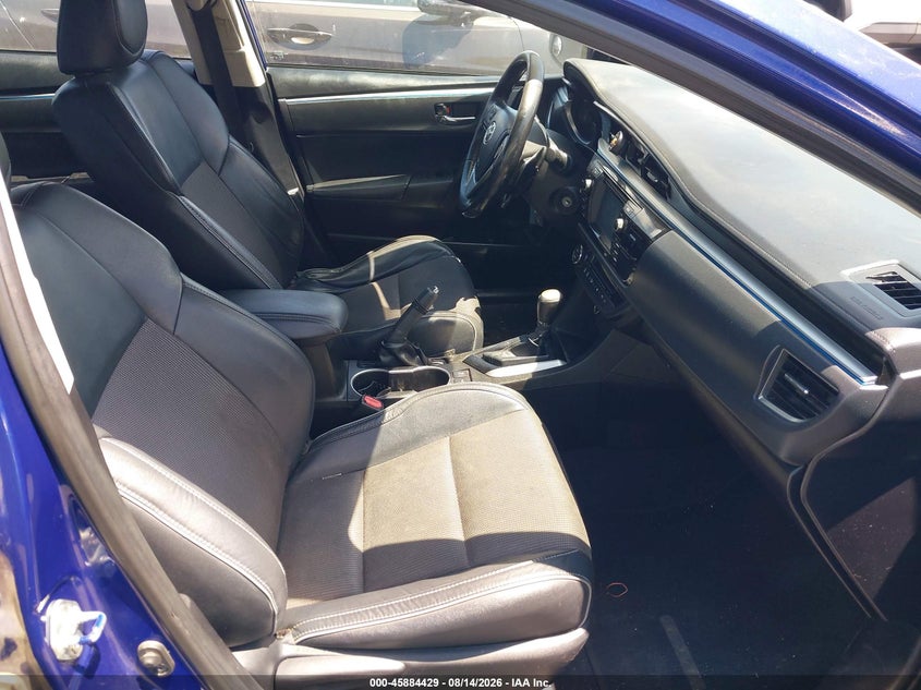 2015 TOYOTA COROLLA SEDAN 1.8L I-4 DOHC, VVT, 132HP