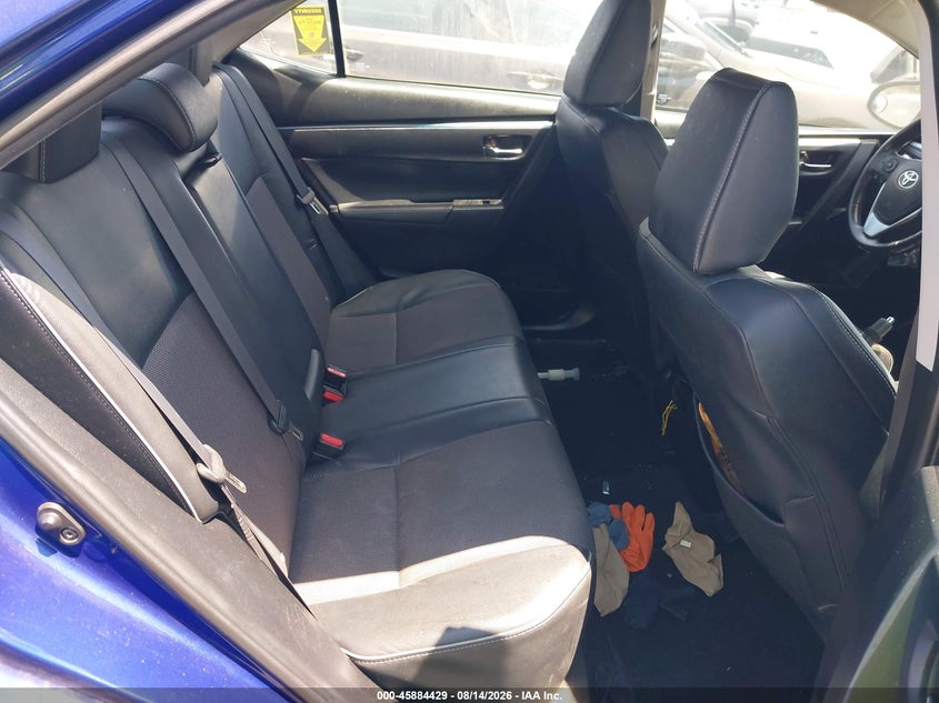 2015 TOYOTA COROLLA SEDAN 1.8L I-4 DOHC, VVT, 132HP