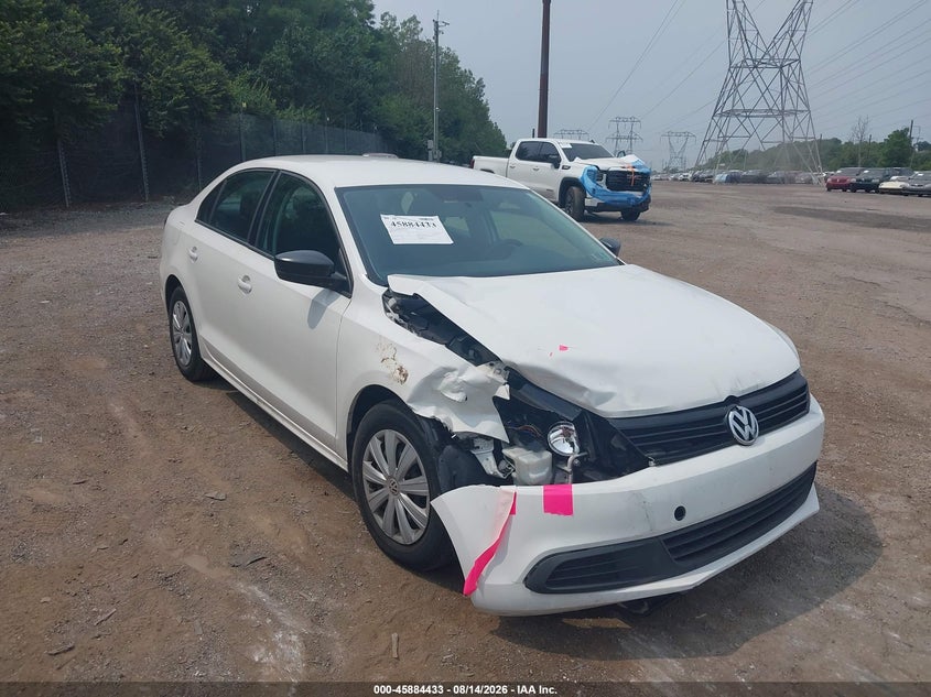 Vin: 3vw2k7aj2dm232747, lot: 46383467, volkswagen jetta 2.0l s 20131