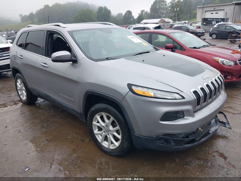 2018 Jeep Cherokee Latitude 4X4, Крыша, IAAI, VIN 1C4PJMCXXJD617072