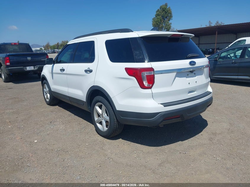 2018 FORD EXPLORER auction photo 3