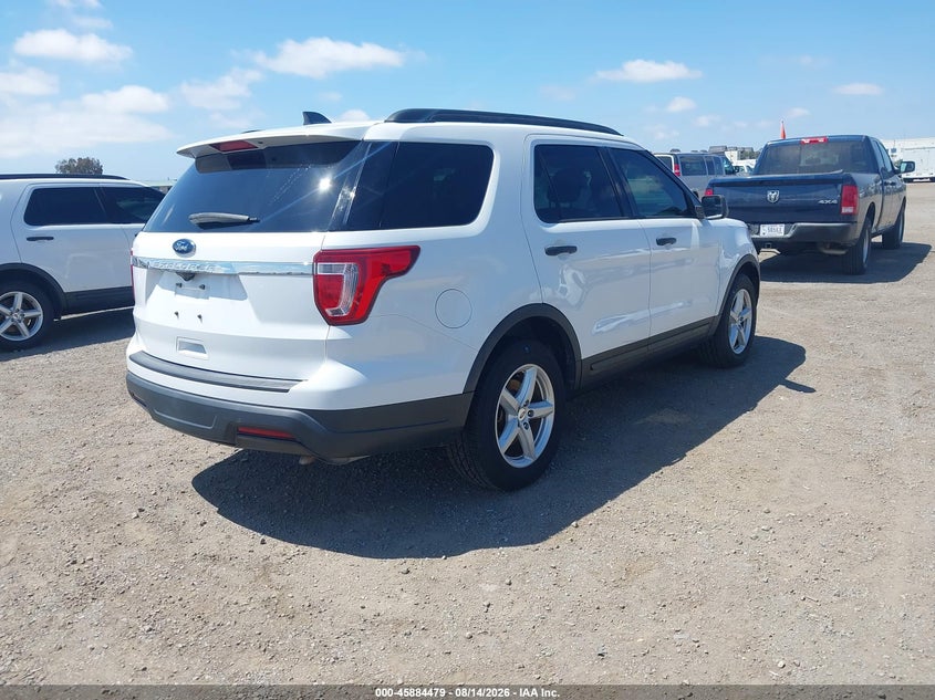 2018 FORD EXPLORER auction photo 4