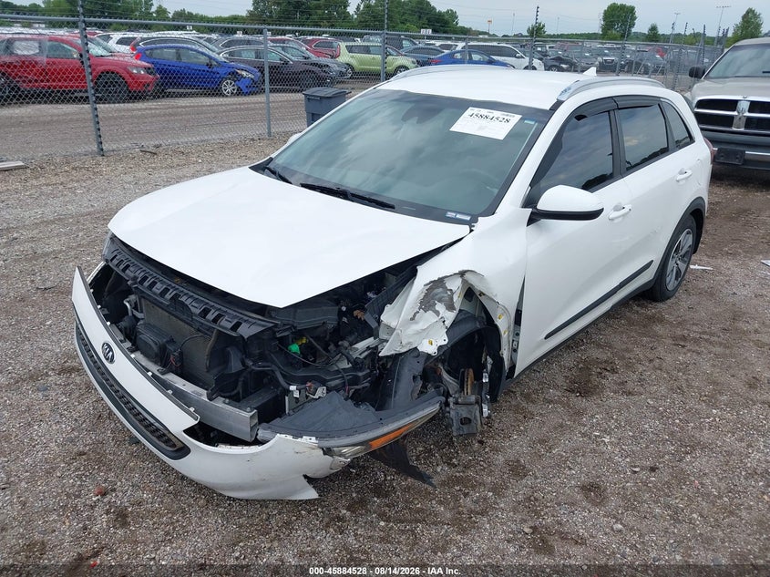 Vin: kndcb3lc2k5243779, lot: 46383562, kia niro lx 20192