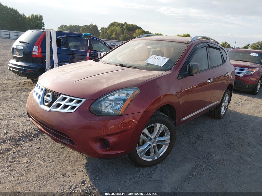 2015 Nissan Rogue, Правий бік, IAAI, VIN JN8AS5MT3FW671298 — фото 2