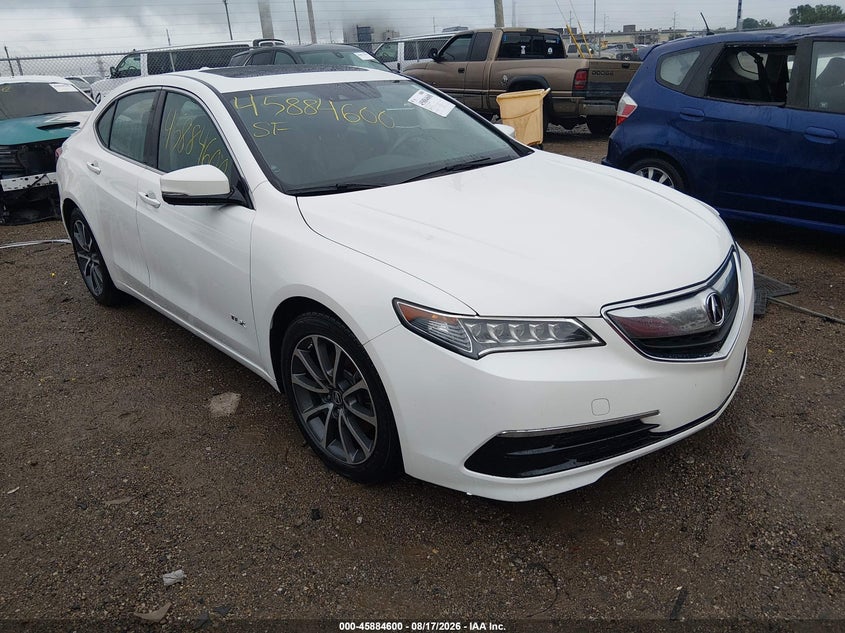 Vin: 19uub3f50ga004667, lot: 46383634, acura tlx v6 tech 20161