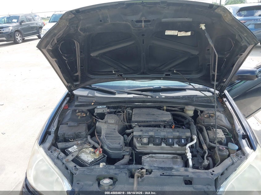 2005 HONDA CIVIC COUPE 1.7L I-4 VVT, 127HP