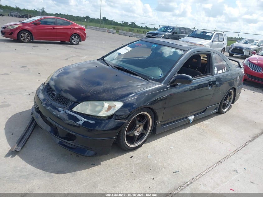 2005 HONDA CIVIC COUPE 1.7L I-4 VVT, 127HP