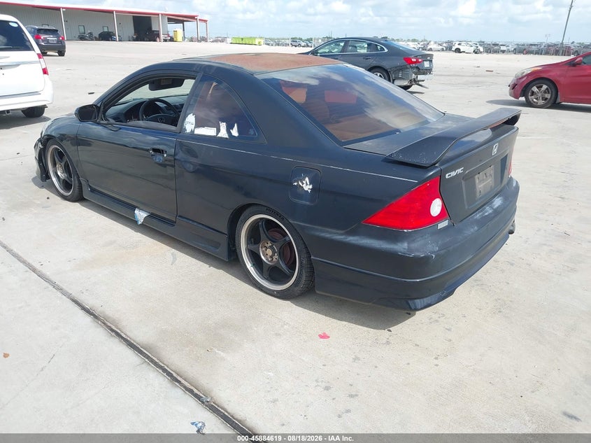 2005 HONDA CIVIC COUPE 1.7L I-4 VVT, 127HP