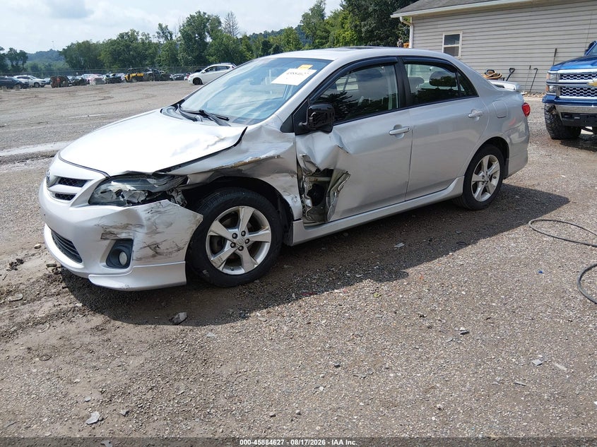 2012 Toyota Corolla, Левый бок, IAAI, VIN 2T1BU4EE0CC912226 — фото 2