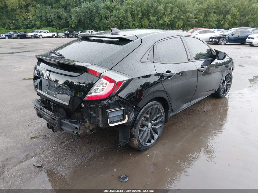 2020 HONDA CIVIC auction photo 4